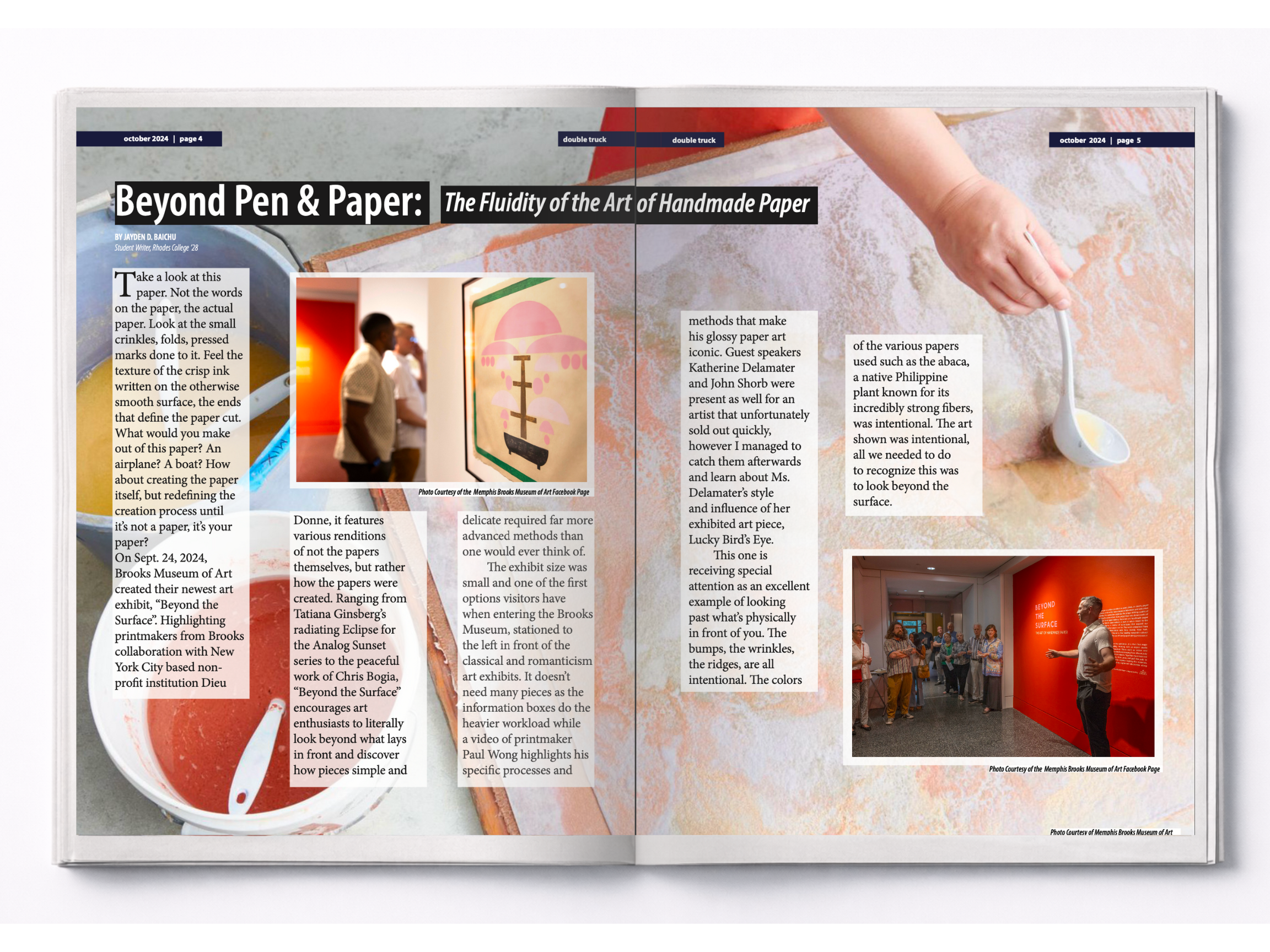 The Bridge newspaper layout — image 2