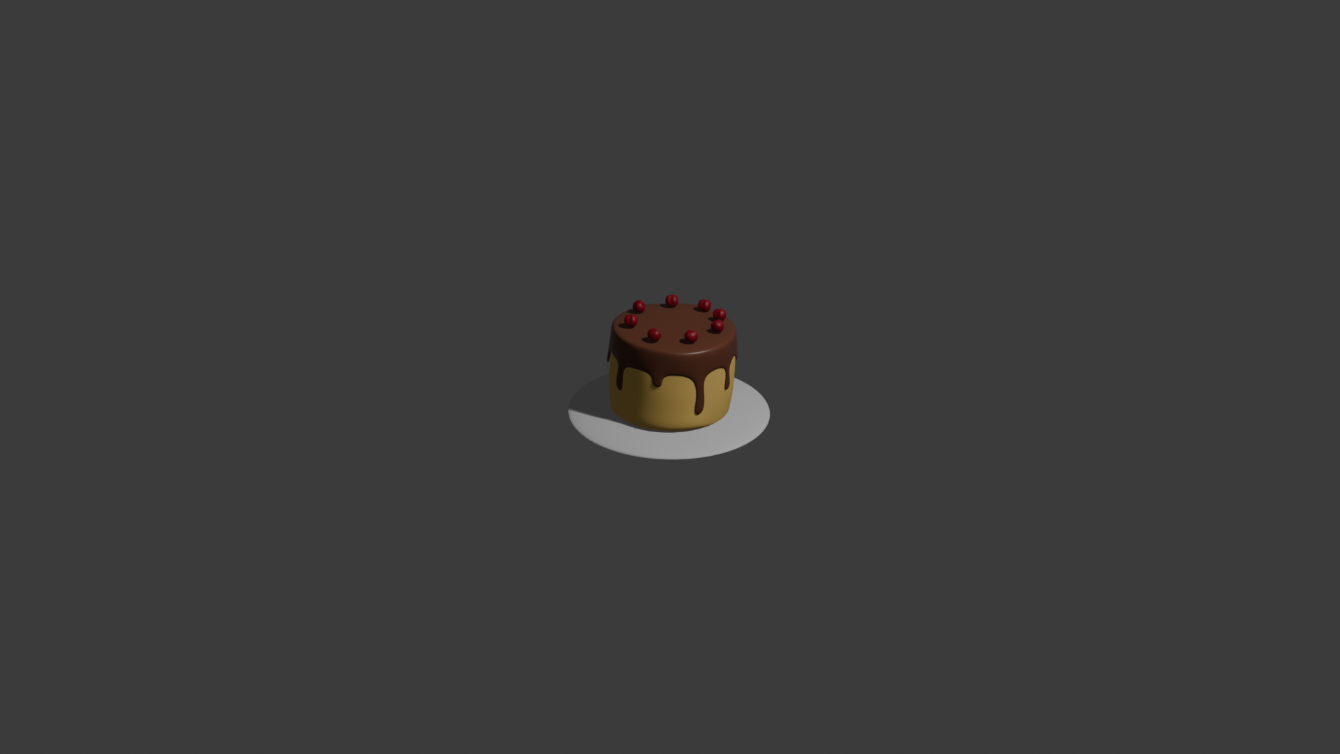 Picnic scene Blender model